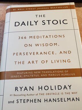 The Daily Stoic by Ryan holiday; Published by Portfolio / Penguin